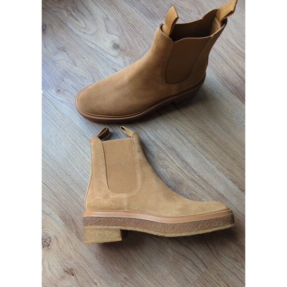 Loeffler Randall Raquel Pull On Chelsea Boots Crepe Gum Sole Womens 8.5 - Picture 2 of 14